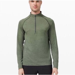 Lululemon Metal Vent Tech 1/2 Zip 2.0 Pullover Rosemary Green/Smoked S…
